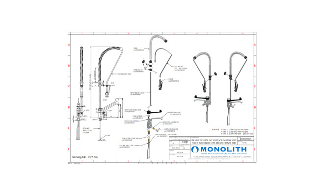 Душирующее устройство Monolith ERA Basic R0201020249