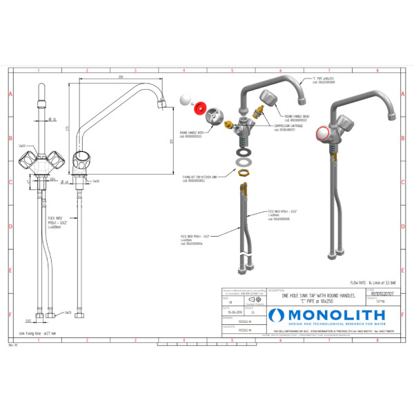Змішувач Monolith EROS Basic R0101020107