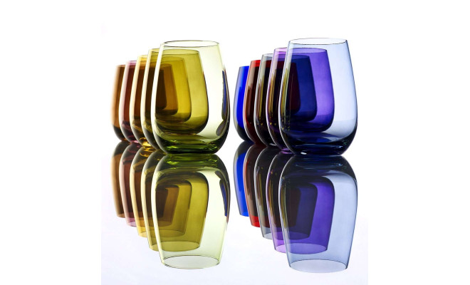 Склянка Stoelzle Elements Blue 465 мл