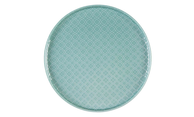 Lubiana Marrakesz Turquoise Тарелка круглая 260 мм
