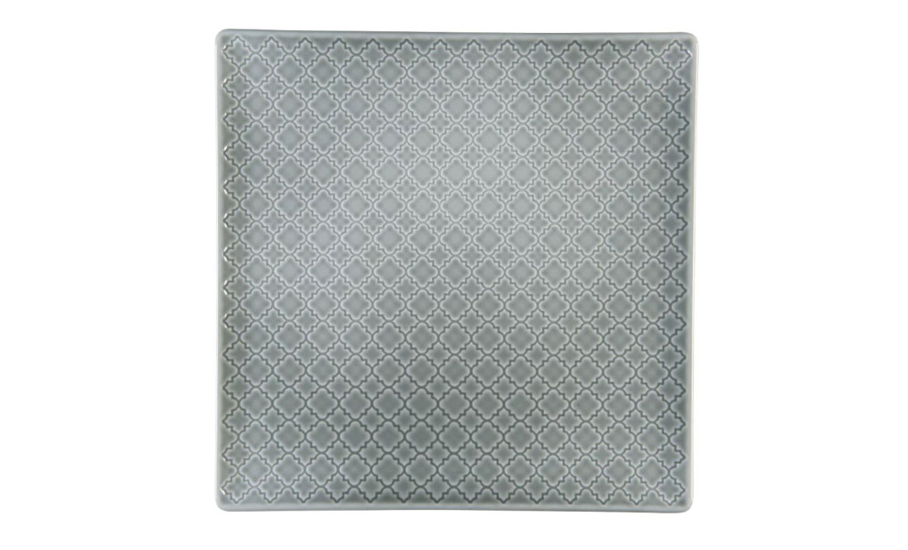 Lubiana Marrakesz Grey Тарелка квадратная 170x170 мм
