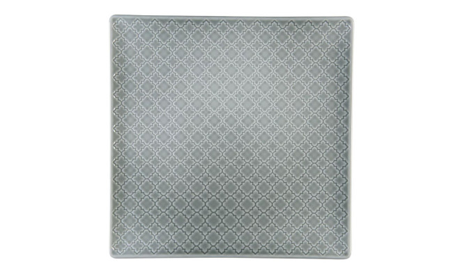 Lubiana Marrakesz Grey Тарілка квадратна 255x255 мм