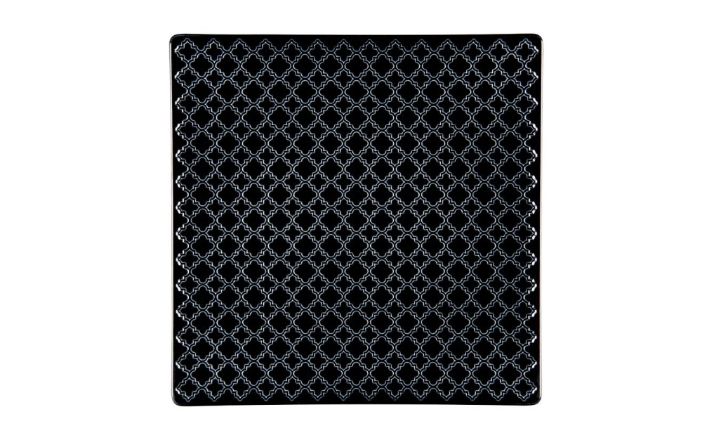 Lubiana Marrakesz Black Тарілка квадратна 110x110 мм
