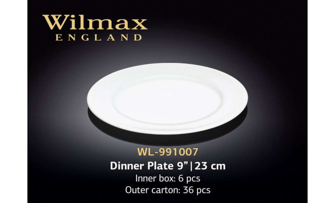 Wilmax Тарілка кругла з бортом 230 мм