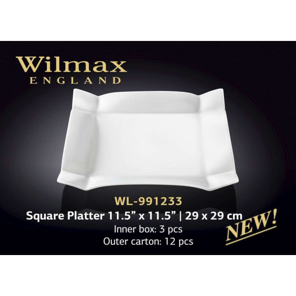 Wilmax Блюдо квадратное 290х290 мм