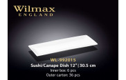 Wilmax Блюдо для суши/канапе 305 мм