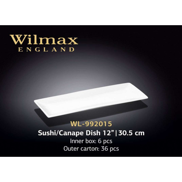 Wilmax Блюдо для суши/канапе 305 мм