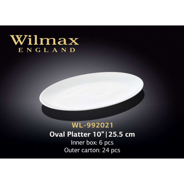 Wilmax Блюдо овальное 255 мм