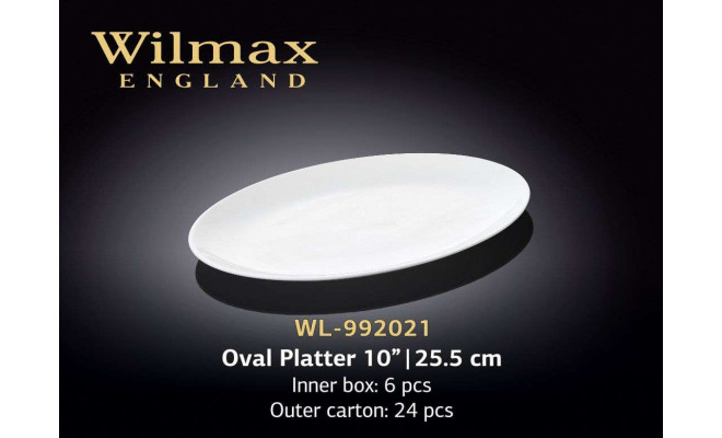 Wilmax Блюдо овальне 255 мм