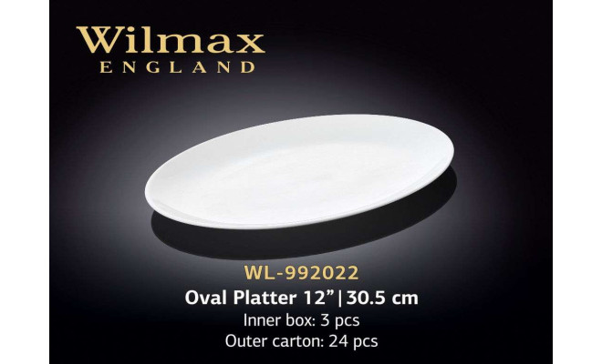 Wilmax Блюдо овальне 305 мм