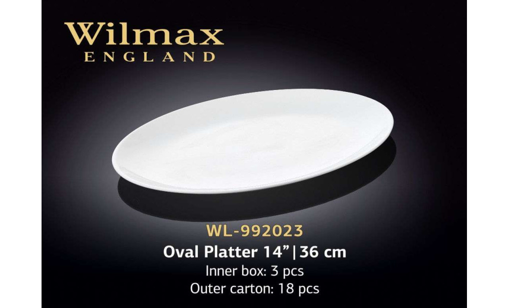 Wilmax Блюдо овальне 360 мм