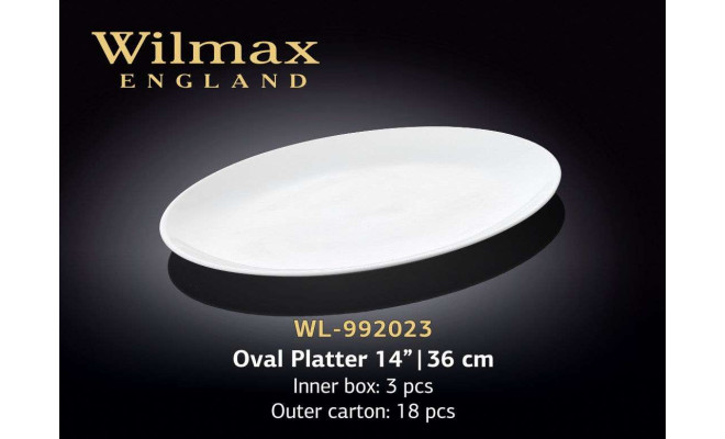 Wilmax Блюдо овальне 360 мм