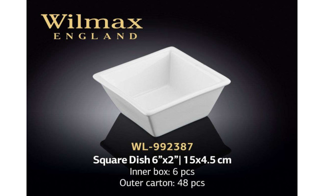 Wilmax Ємність для закусок 150х45 мм