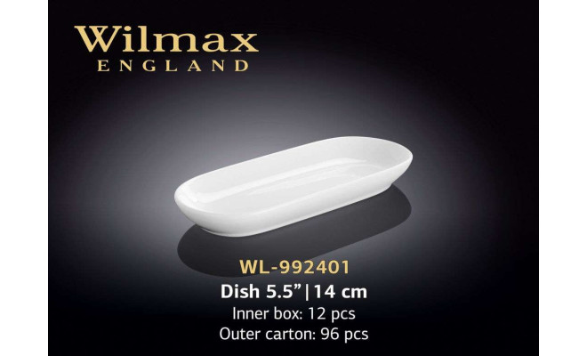 Wilmax Блюдо прямокутне 140 мм