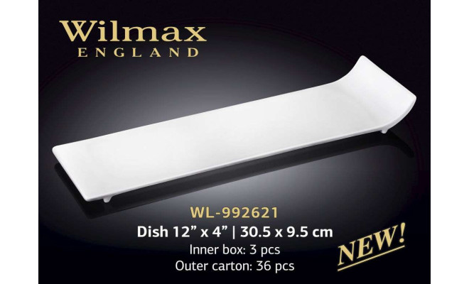 Wilmax Блюдо прямокутне 305х95 мм