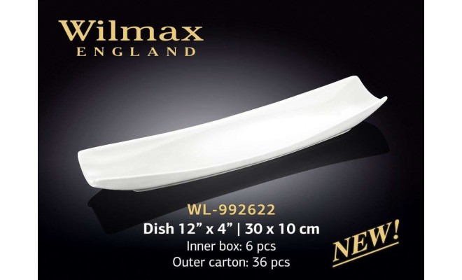 Wilmax Блюдо прямоугольное 300х100 мм