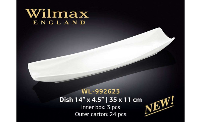 Wilmax Блюдо прямокутне 350х110 мм