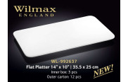 Wilmax Блюдо прямокутне пласке 355х250 мм