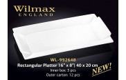 Wilmax Блюдо прямокутне 400х200 мм