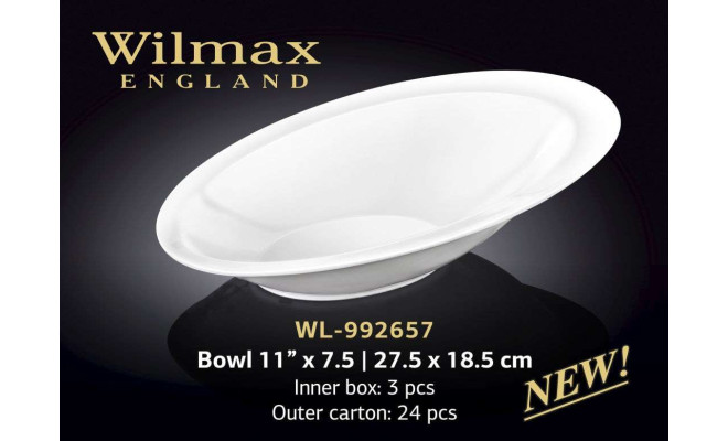Wilmax Салатник  275х185 мм