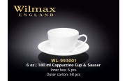 Wilmax Чашка чайна з блюдцем 3001 180 мл