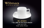 Wilmax Чашка чайна з блюдцем 200 мл