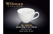 Wilmax Чашка Джамбо 420 мл