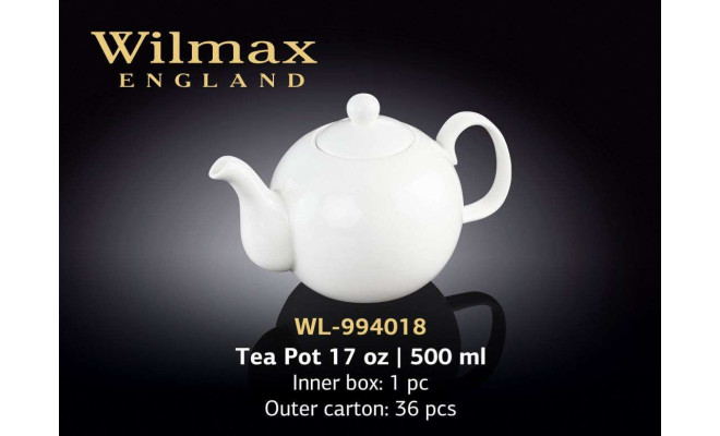 Wilmax Чайник заварювальний 500 мл Color 4018