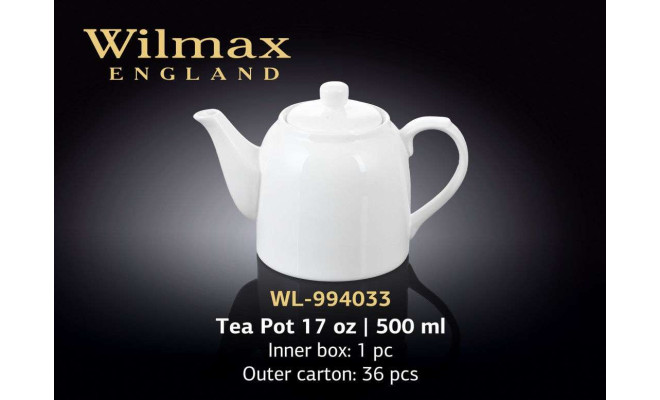 Wilmax Чайник заварочный 500 мл Color 4033