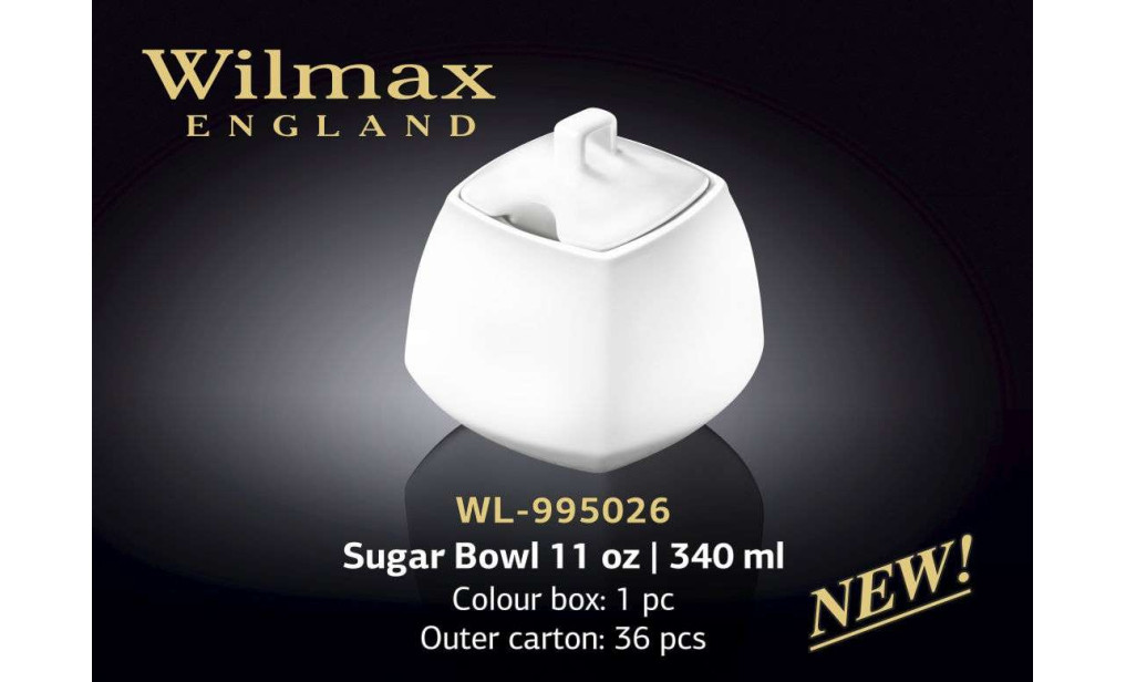 Wilmax Сахарница 340 мл Color