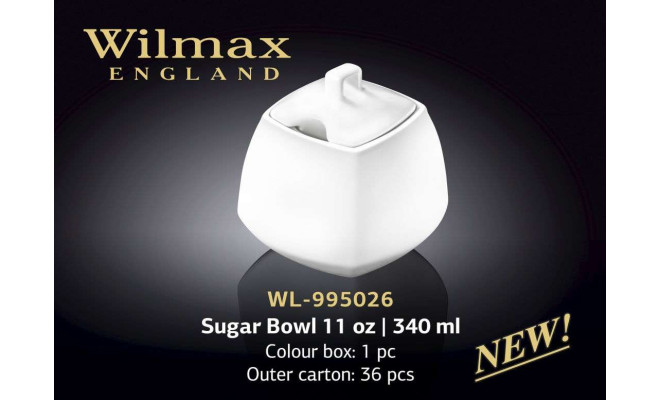 Wilmax Цукорниця 340 мл Color