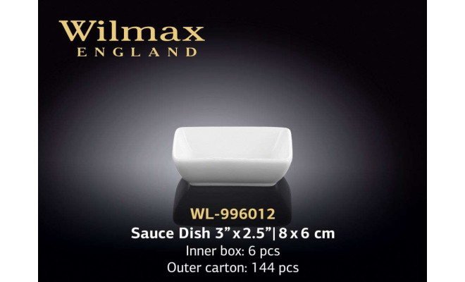 Wilmax Блюдо для соєвого соусу 80х60 мм