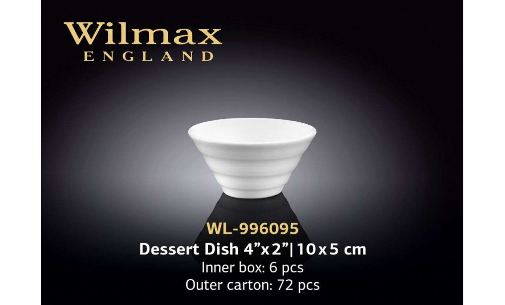 Wilmax Ємність для десерту 100х50 мм