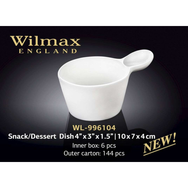 Wilmax Емкость для закусок/десерта 100х70х40 мм