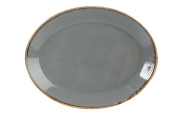 Porland Seasons Dark Gray Блюдо овальне 310 мм