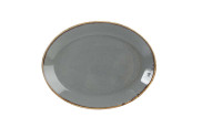 Porland Seasons Dark Gray Блюдо овальне 360 мм