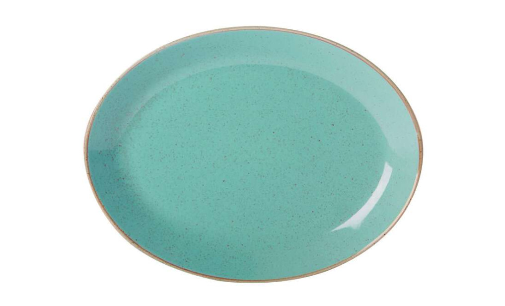 Porland Seasons Turquoise Блюдо овальне 360 мм