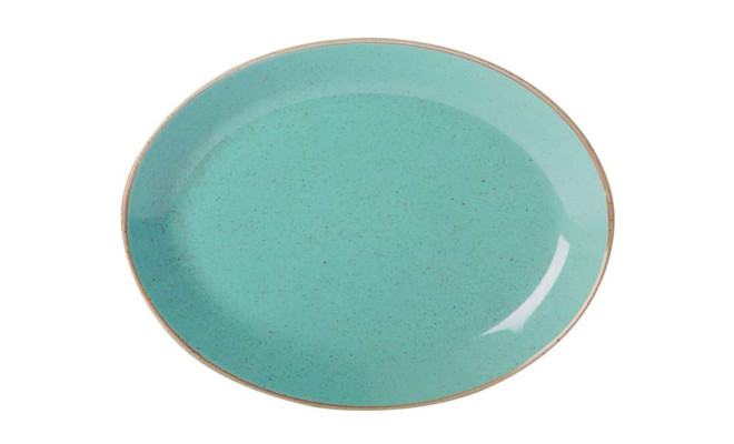 Porland Seasons Turquoise Блюдо овальное 360 мм