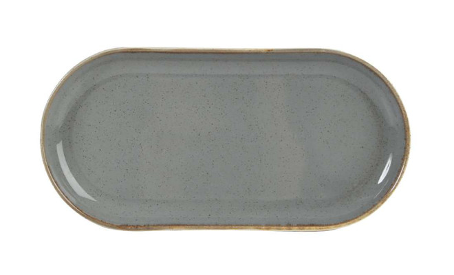 Porland Seasons Dark Gray Блюдо овальне 300 мм