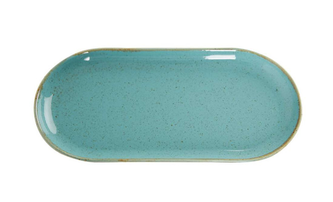 Porland Seasons Turquoise Блюдо овальне 300 мм