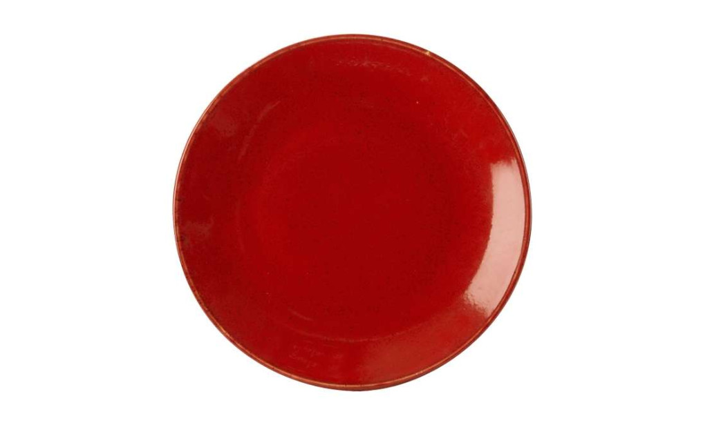 Porland Seasons Red Тарелка круглая 280 мм