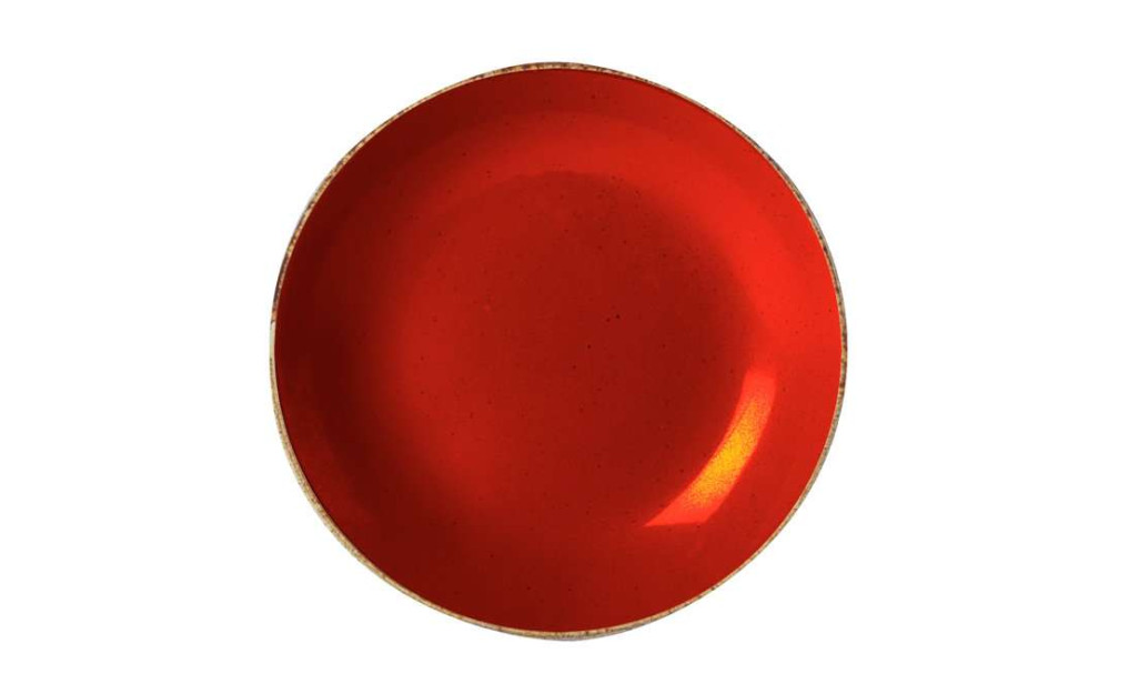 Porland Seasons Red Тарілка глибока 210 мм, h-40 мм