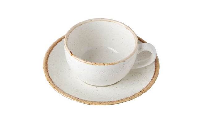 Porland Seasons Beige Чашка чайна 200 мл з блюдцем 
