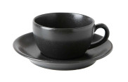 Porland Seasons Black Чашка чайная с блюдцем 200 мл