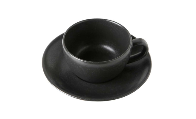 Porland Seasons Black Чашка чайна з блюдцем 200 мл