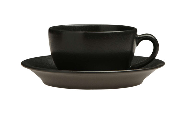 Porland Seasons Black Чашка чайна з блюдцем 200 мл