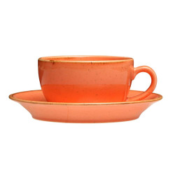Porland Seasons Orange Чашка чайна 200 мл з блюдцем 160 мм в наборі