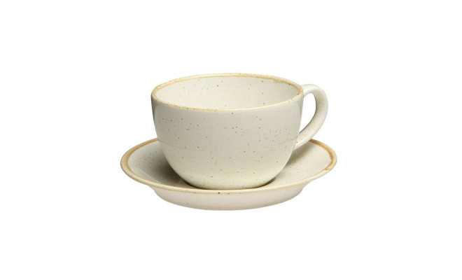 Porland Seasons Beige Чашка чайна 320 мл з блюдцем