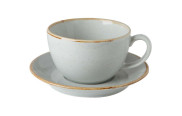 Porland Seasons Grey Чашка чайная 320 мл с блюдцем 160 мм в наборе