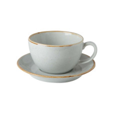 Porland Seasons Grey Чашка чайна 320 мл з блюдцем